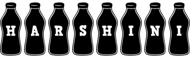 Harshini bottle logo