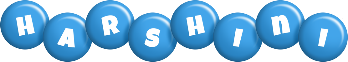 Harshini candy-blue logo