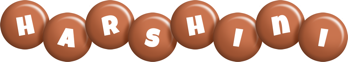 Harshini candy-brown logo