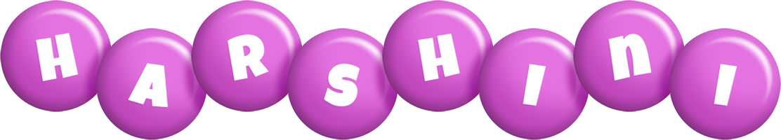 Harshini candy-purple logo