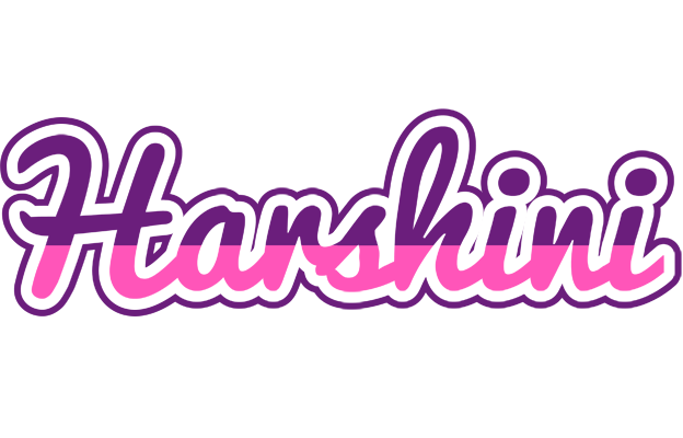 Harshini cheerful logo