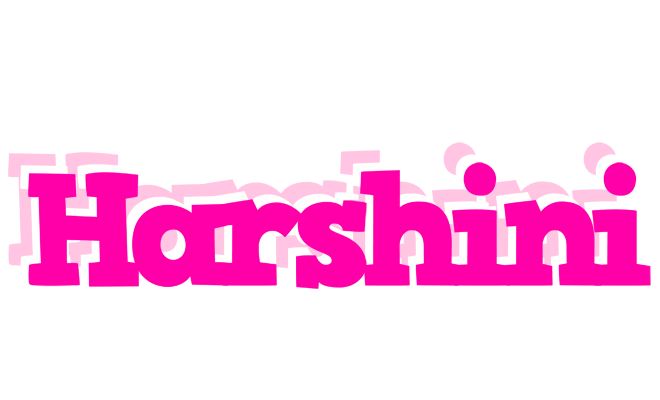 Harshini dancing logo