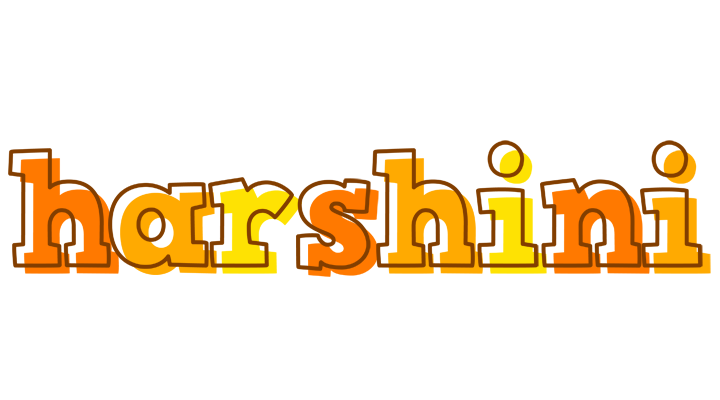 Harshini desert logo
