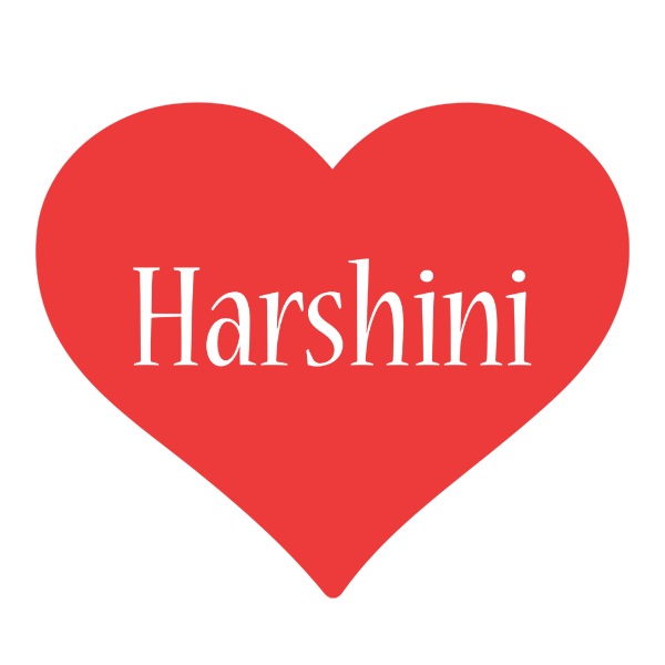 Harshini love logo