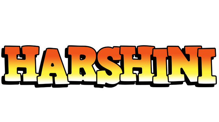 Harshini sunset logo