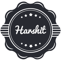 Harshit badge logo