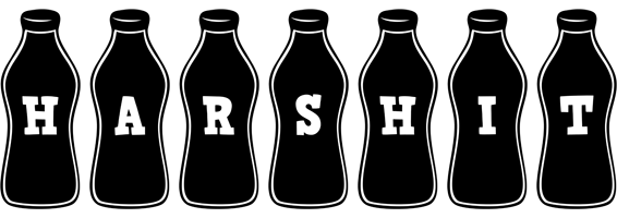Harshit bottle logo
