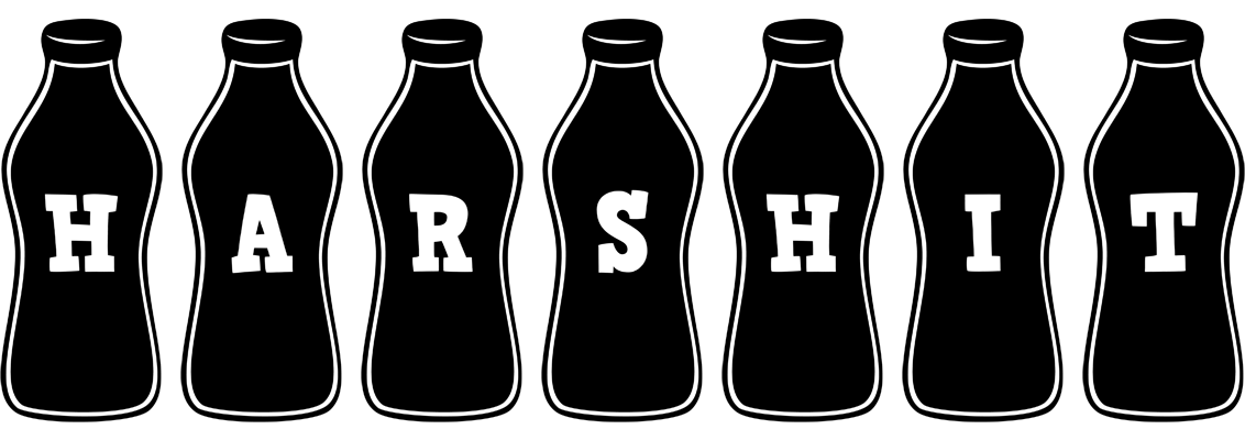 Harshit bottle logo