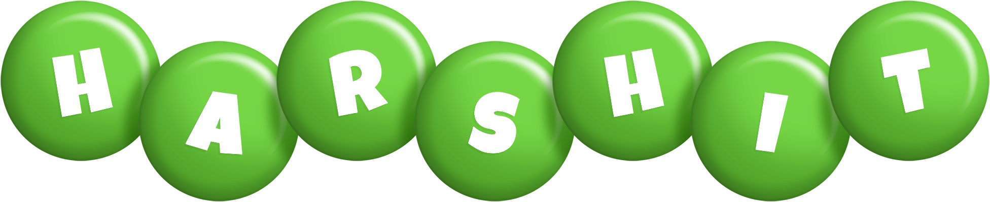Harshit candy-green logo