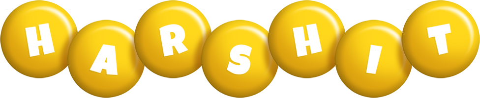 Harshit candy-yellow logo