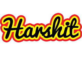 Harshit flaming logo