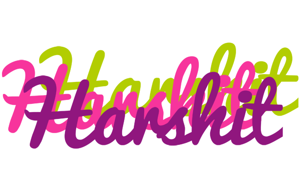 Harshit flowers logo
