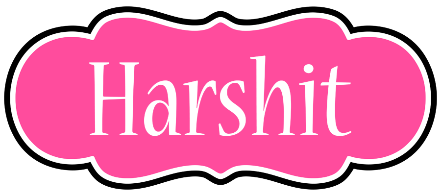Harshit invitation logo