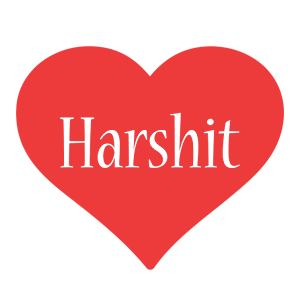 Harshit love logo