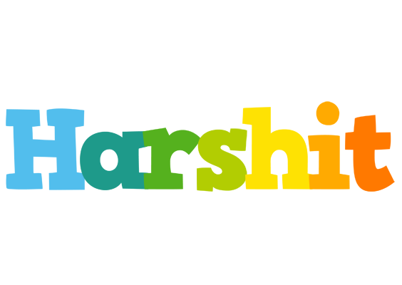 Harshit rainbows logo