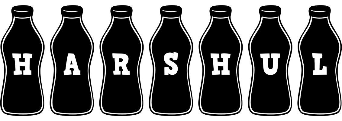 Harshul bottle logo