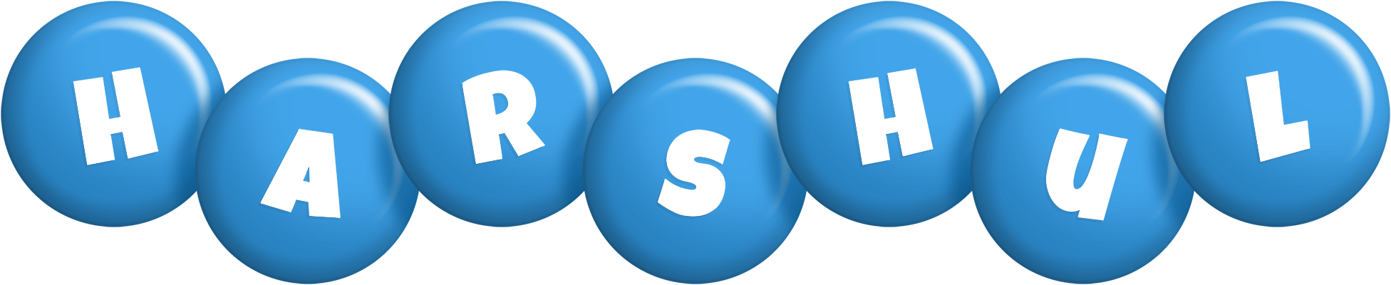 Harshul candy-blue logo
