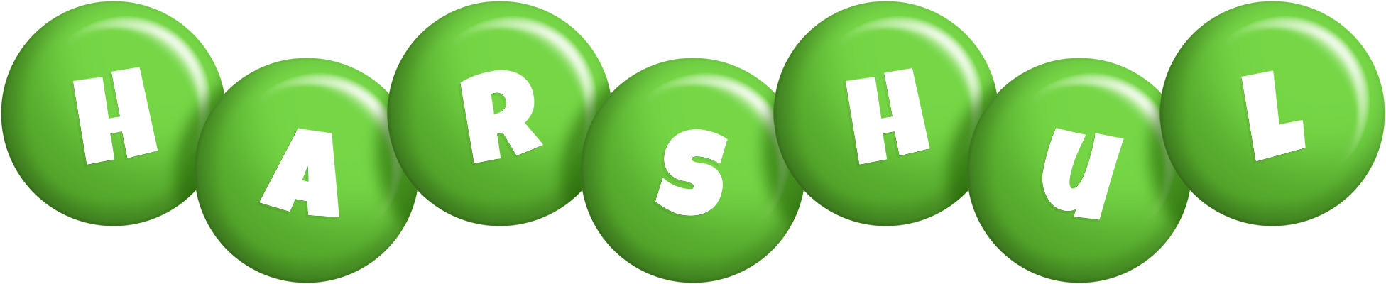 Harshul candy-green logo