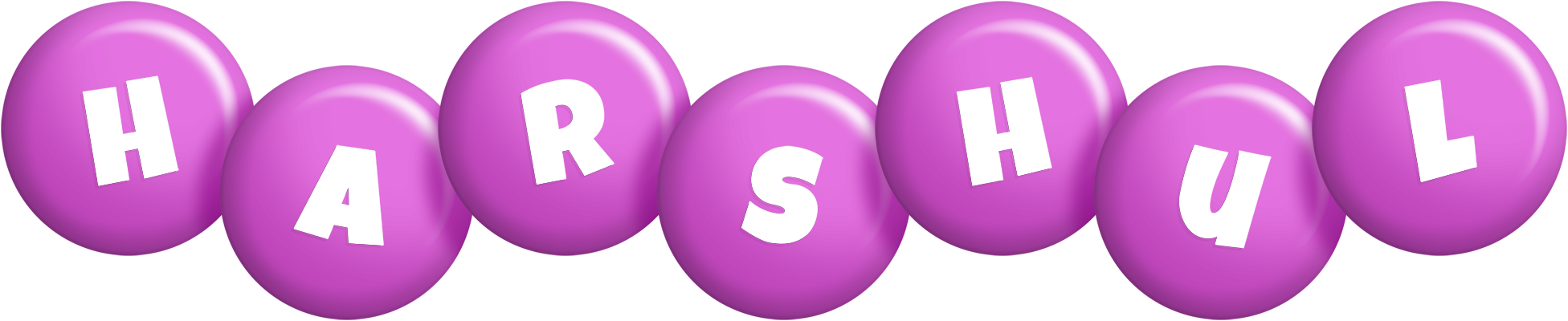 Harshul candy-purple logo