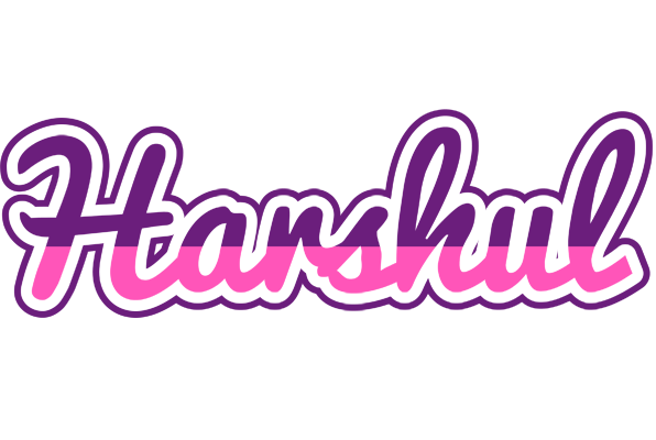 Harshul cheerful logo