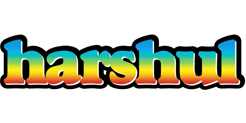 Harshul color logo