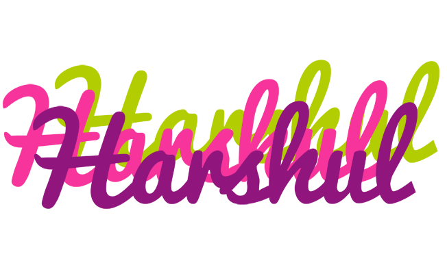 Harshul flowers logo