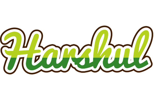 Harshul golfing logo