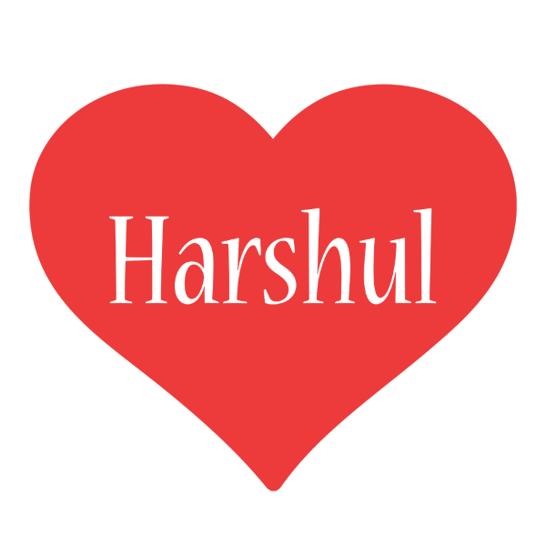 Harshul love logo