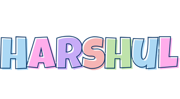 Harshul pastel logo