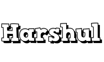 Harshul snowing logo