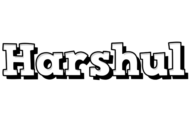 Harshul snowing logo