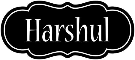 Harshul welcome logo