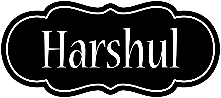 Harshul welcome logo