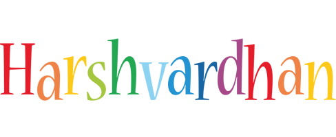 Harshvardhan birthday logo