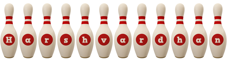 Harshvardhan bowling-pin logo