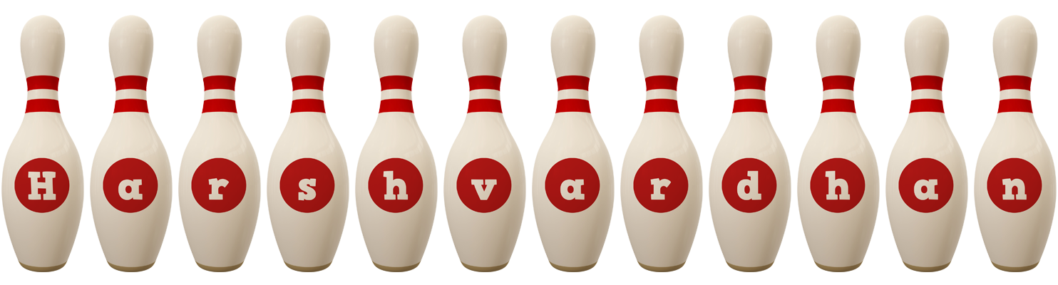 Harshvardhan bowling-pin logo