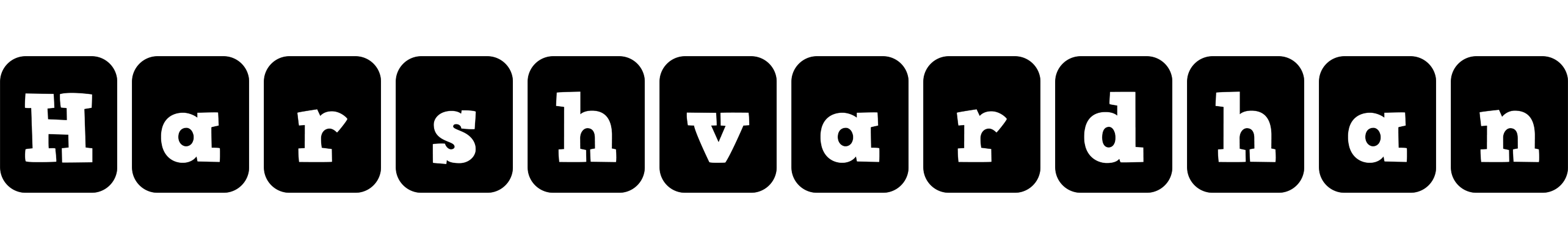 Harshvardhan box logo