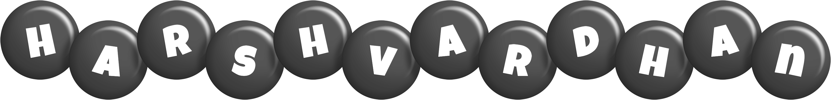 Harshvardhan candy-black logo