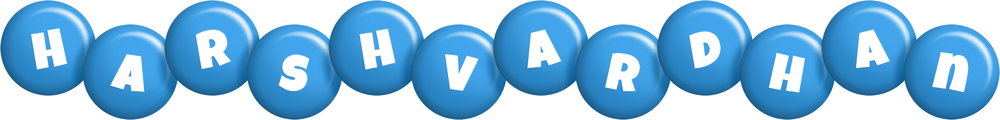 Harshvardhan candy-blue logo