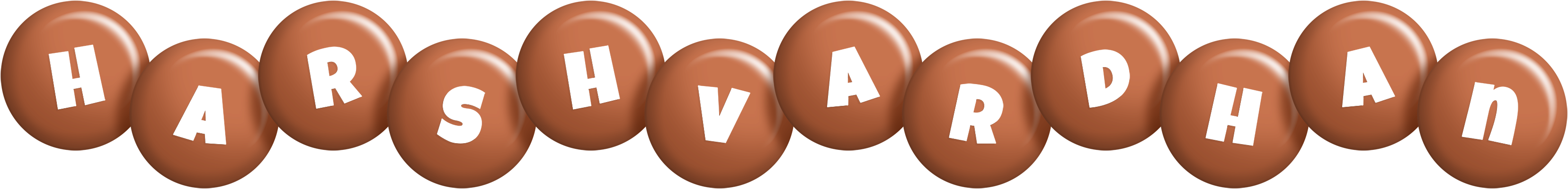Harshvardhan candy-brown logo
