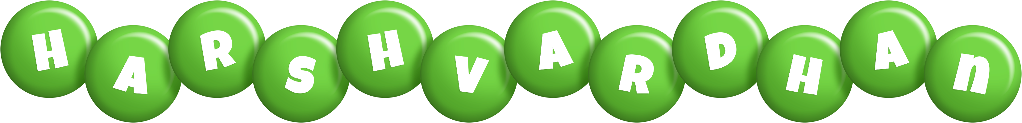 Harshvardhan candy-green logo