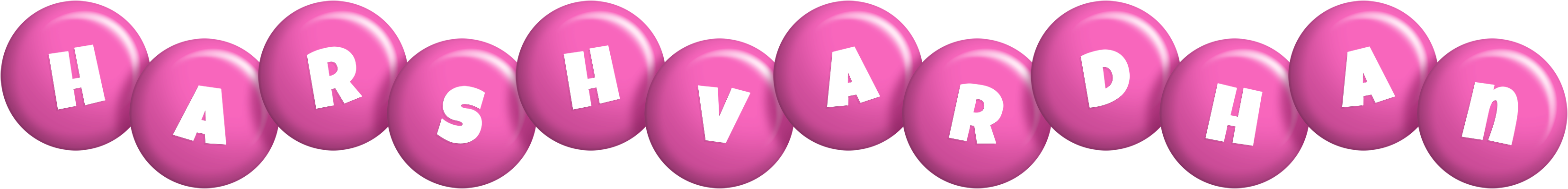 Harshvardhan candy-pink logo