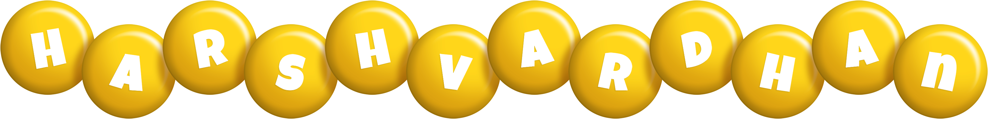 Harshvardhan candy-yellow logo