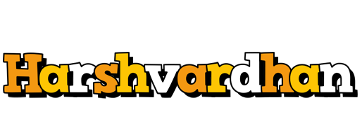 Harshvardhan cartoon logo