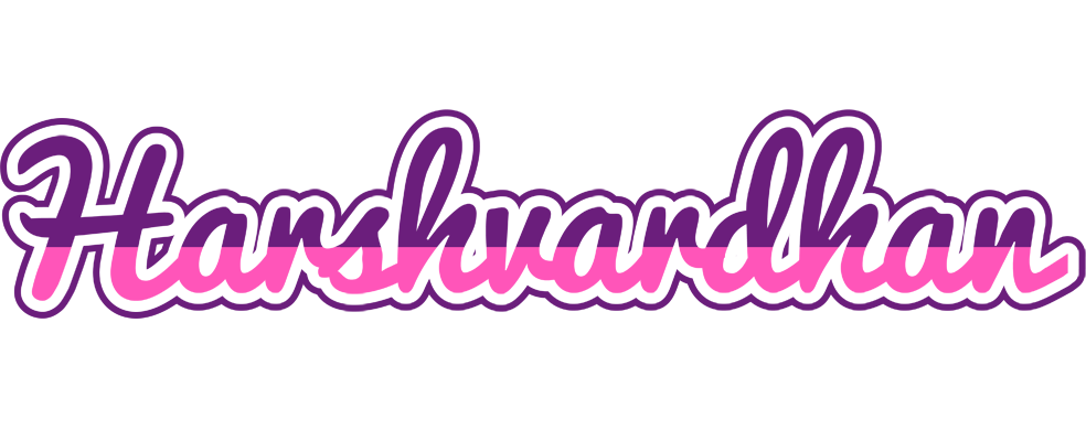 Harshvardhan cheerful logo