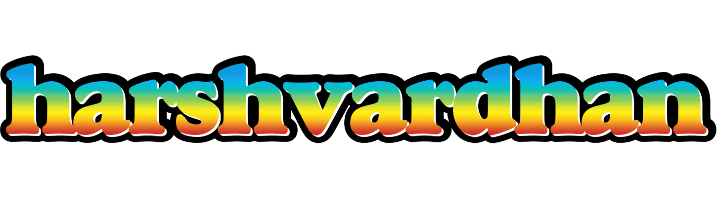 Harshvardhan color logo