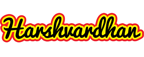 Harshvardhan flaming logo