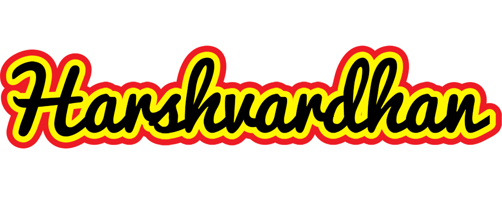 Harshvardhan flaming logo