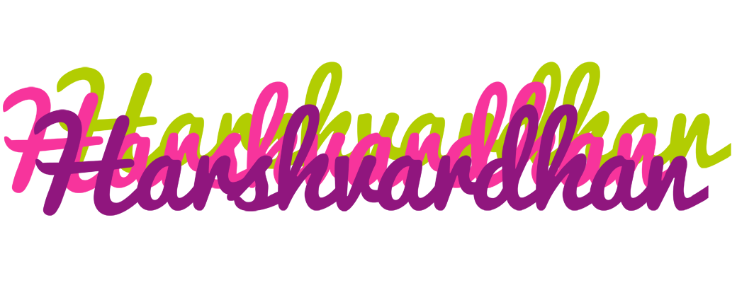Harshvardhan flowers logo