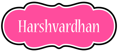 Harshvardhan invitation logo